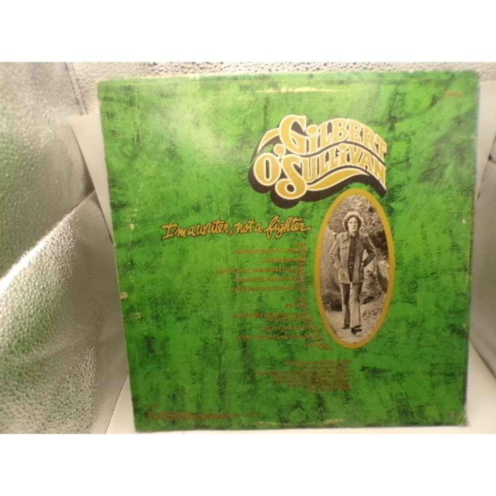 Gilbert OSullivan Im a Writer Not a Fighter Vinyl LP 1973 MAM 7‎ Pop Rock Album